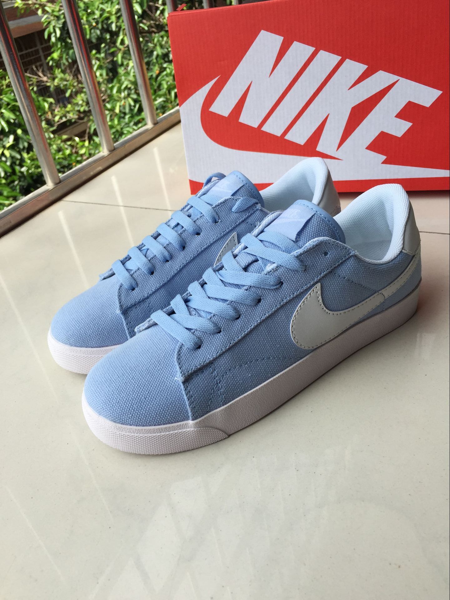 Nike Blazer 4 Low Blue Shoes